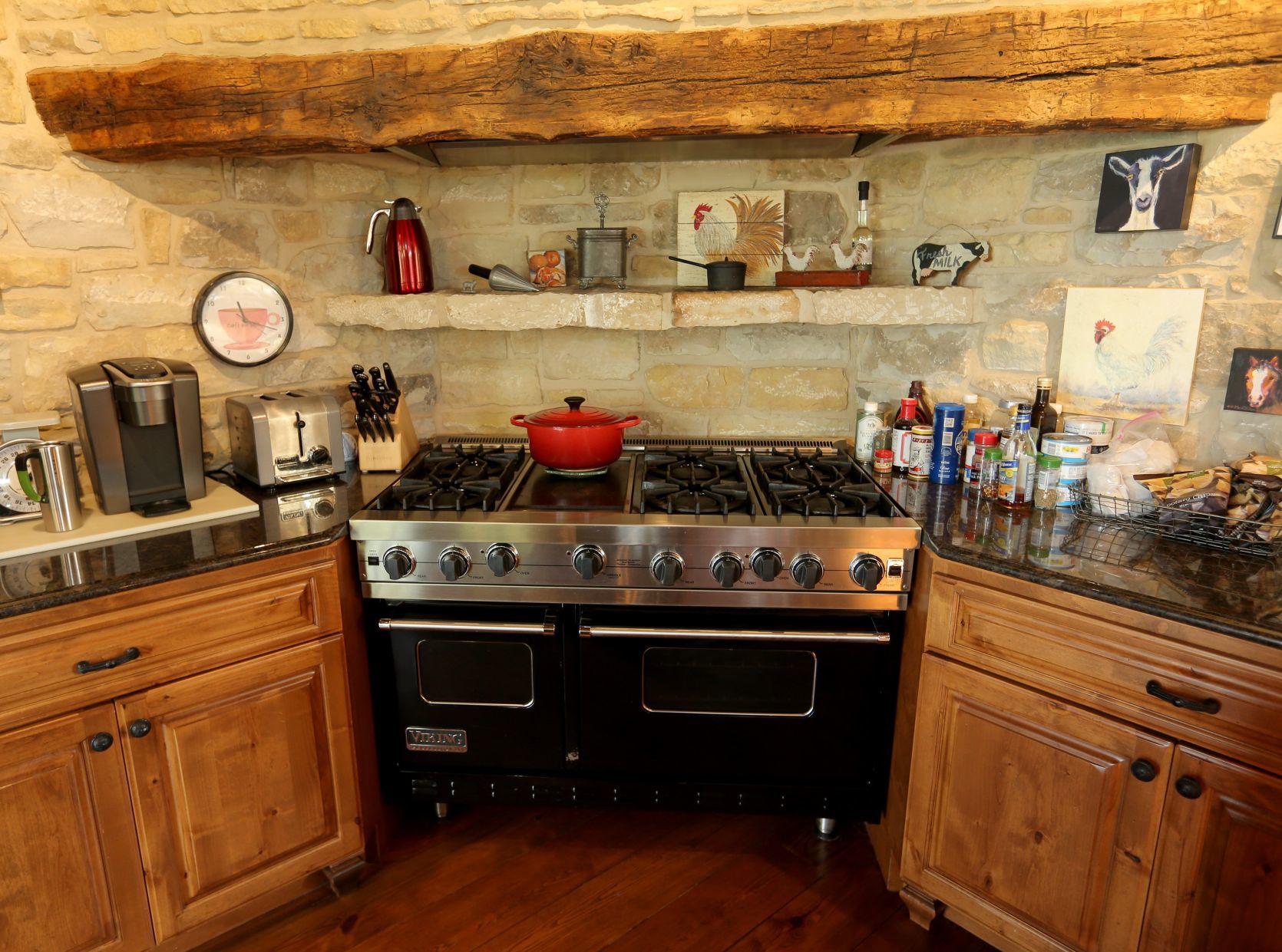 At home: Ron Brown's Franklin County ranch